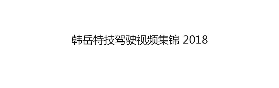 特技驾驶集锦